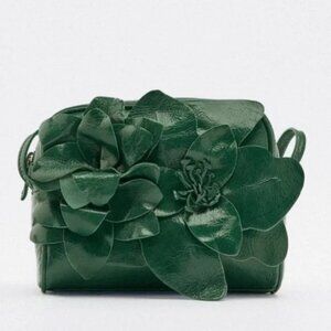 Zara Leather Crossbody Bag